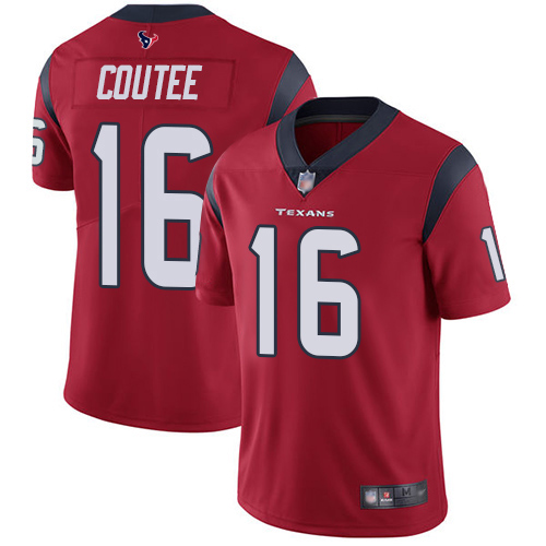 Houston Texans Limited Red Men Keke Coutee Alternate Jersey NFL Football #16 Vapor Untouchable->houston texans->NFL Jersey